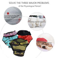 Washable Female Dog Physiological Pants Nappy, Red - Size L - view 5