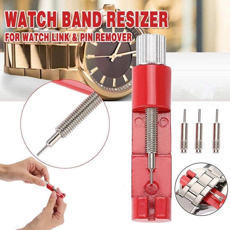 Watch Band Link Pin Remover Tool - Red Aluminium Alloy
