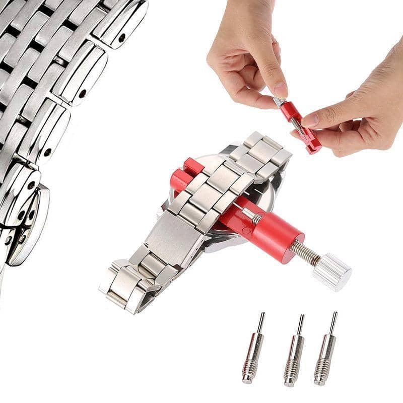 Watch Band Link Pin Remover Tool - Red Aluminium Alloy - view 4