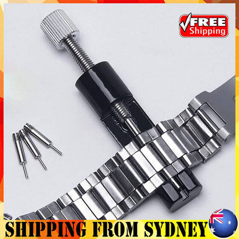 Watch Link Pin Remover with Adjustable Base and 6 Replacement Pins