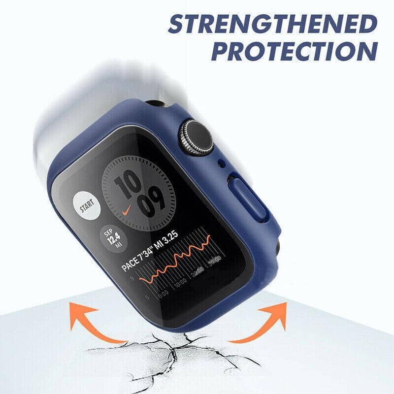 Watch Protective Case with Tempered Glass for Apple Watch 44 mm - Green - view 4
