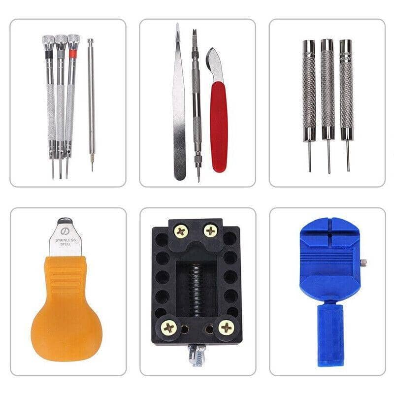Watch Repair Tool Kit with Case Opener and Spring Bar Tools, 506 Piece - view 3