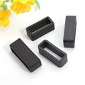 Watch Strap Loops Black Silicone - 24mm, 4 Pack - view 5