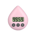 Water Drop Digital Countdown Timer - Pink
