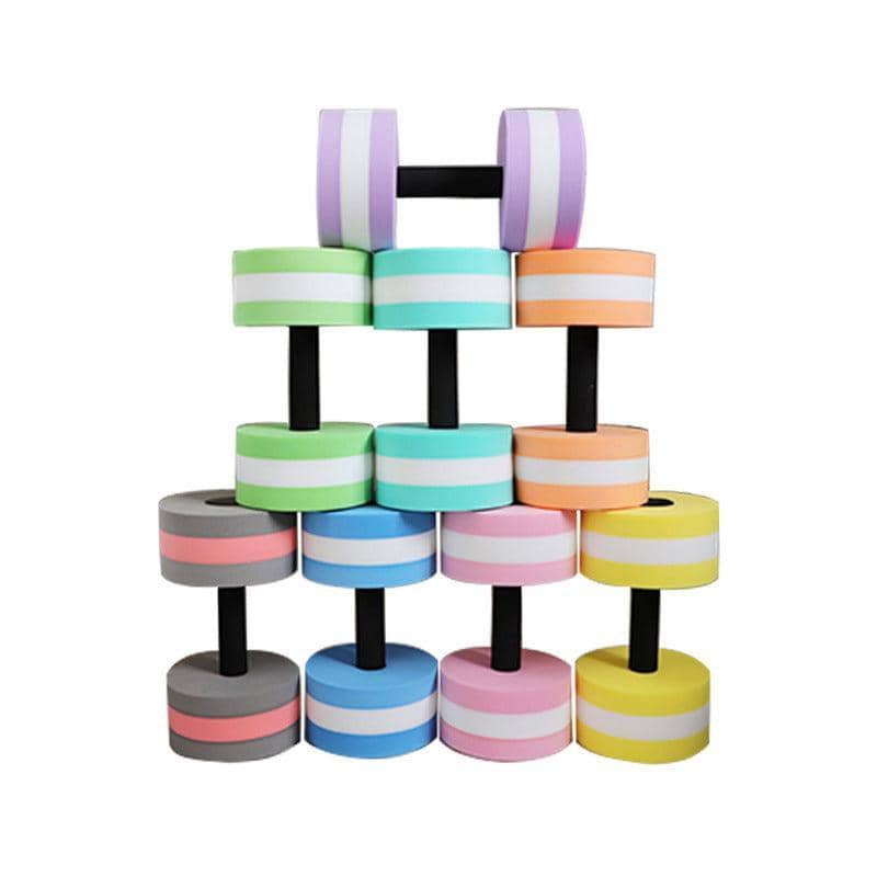Water Dumbbell EVA Foam 27 cm - Grey and Pink - view 2