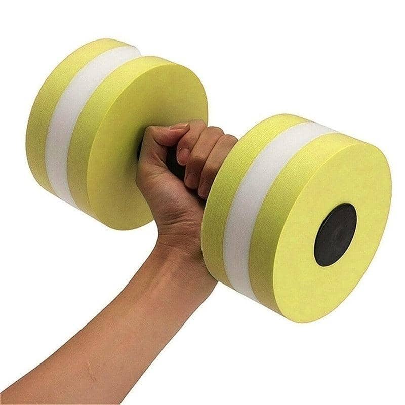 Water Dumbbell EVA Foam 27 cm - Yellow