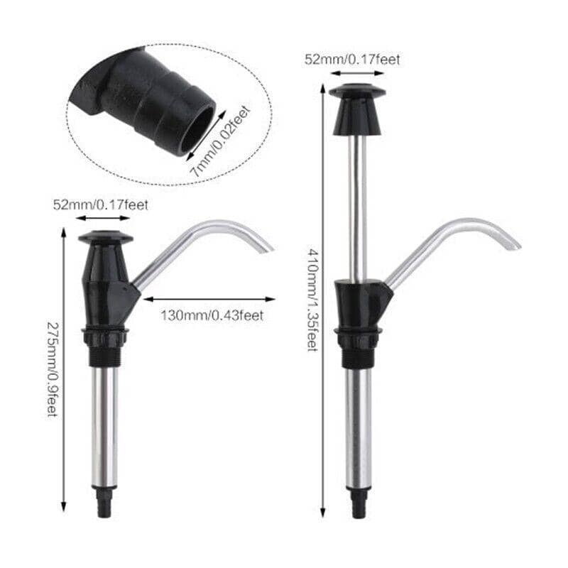 Water Hand Pump Tap for Caravan Sinks, Motorhomes and Camper Trailers, 41 x 5.2 cm - view 4