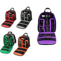Water Resistant DSLR Camera Backpack - Black and Red - view 3