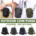Water-Resistant Shoulder Crossbody Bag with Coin Purse - Green - view 2