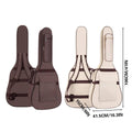 Waterproof Acoustic Guitar Bag, 106 x 41.5 x 15 cm - Beige - view 4