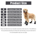 Waterproof Anti Slip Dog Boots with Reflective Strip, Set of 4 - Size 2XL (5 x 4.2 cm) - view 3