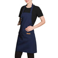 Waterproof Apron with Adjustable Straps, 76 x 65 cm - Dark Blue