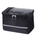 Waterproof Bicycle Handlebar Bag with Touchscreen Phone Pocket, Black - view 2