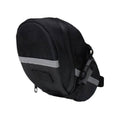 Waterproof Bike Saddle Bag with Reflective Strips - Black - view 2