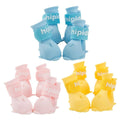 Waterproof Dog Rain Boots, Set of 4 - Pink, Small (Boot Length 4.2 cm) - view 3