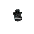 Waterproof Dog Raincoat with Hood - Black, Size L (Chest 46 cm)