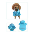 Waterproof Dog Raincoat with Hood - Pink, Size L (Chest 46 cm) - view 4
