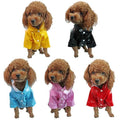 Waterproof Dog Raincoat with Hood - Yellow, Size M (Chest 42 cm) - view 3
