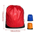 Waterproof Drawstring Moving Bag, Large Packing and Transfer Bag - Blue - view 4