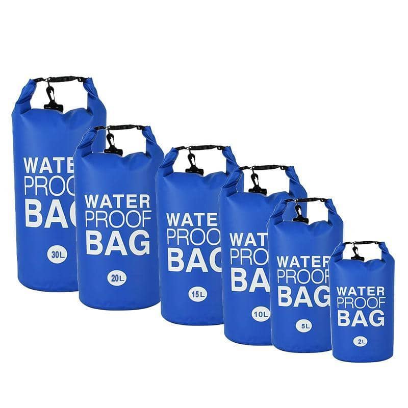 Waterproof Dry Bag for Fishing, Camping and Canoeing - Dark Blue, 5L
