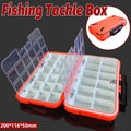 Waterproof Fishing Tackle Box with 30 Compartments