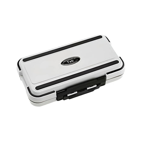 Waterproof Fishing Tackle Box with Compartments - Light Grey