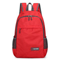 Waterproof Folding Backpack, Lightweight Outdoor Bag - Red