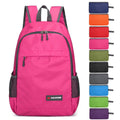 Waterproof Folding Backpack, Lightweight Outdoor Bag - Red - view 3