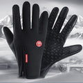 Waterproof Full Finger Cycling Gloves, Size M (Palm Width 9.5 cm, Length 23 cm) - Orange - view 4