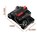 Waterproof Marine Circuit Breaker Manual Reset 12-48V DC IP67 - 300A - view 4