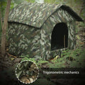 Waterproof Outdoor Cat and Small Dog House, Camouflage - Medium (40 x 35 x 40 cm) - view 5
