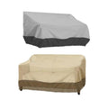 Waterproof Outdoor Furniture Cover for Lounges and Sofas - Grey and Black, 224 x 83 x 84 cm - view 4