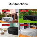 Waterproof Outdoor Garden Furniture Cover - Silver, 170 x 94 x 70 cm - view 5