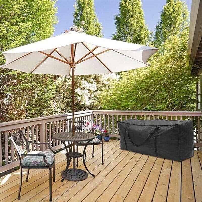 Waterproof Outdoor Storage Bag for Christmas Trees or Cushions - 116 x 47 x 51 cm - view 4