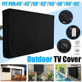 Waterproof Outdoor TV Cover, Dustproof Patio Flat Screen Protector - 60-65 Inch (152-165 cm) - view 2