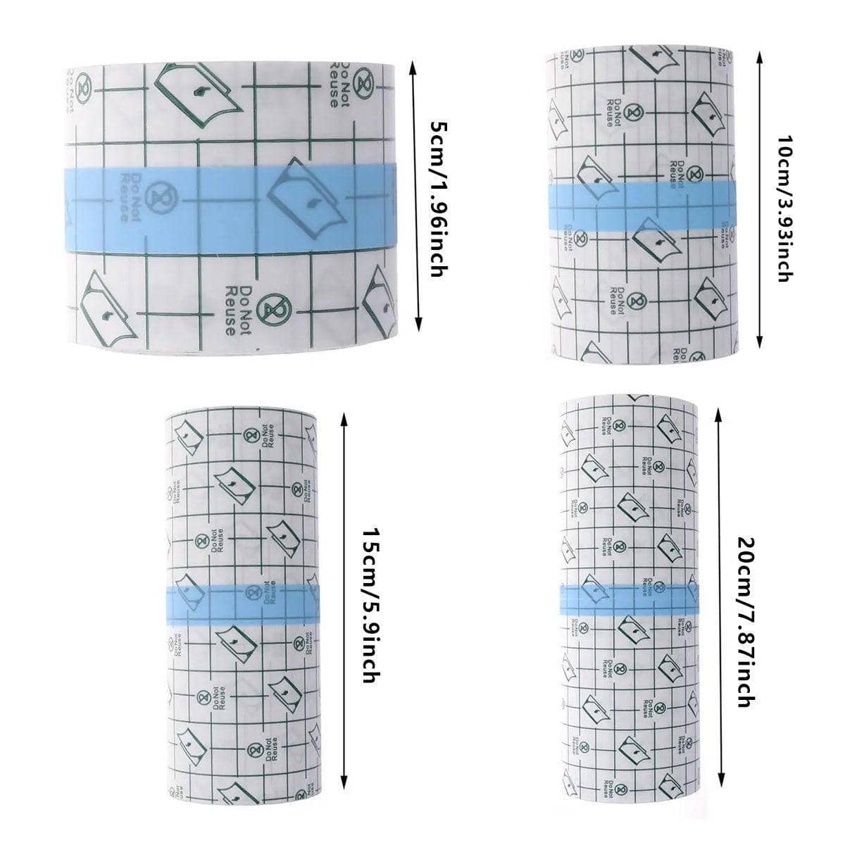 Waterproof PU Film Adhesive Tape Transparent Cuttable - 5 cm x 10 m - view 4