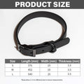 Waterproof PVC Dog Collar, Medium (45.2cm) - Red - view 4