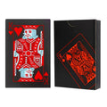 Waterproof PVC Plastic Playing Cards, 54 Card Poker Deck - Black and Red