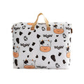 Waterproof Quilt Storage Bag - Cow Print, 52 x 17 x 40 cm