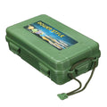 Waterproof Shockproof Airtight Outdoor Survival Storage Case - 25.5 cm, Army Green