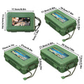 Waterproof Shockproof Airtight Outdoor Survival Storage Case - 25.5 cm, Army Green - view 4