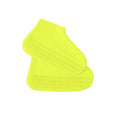Waterproof Silicone Shoe Covers Non-Slip Rain Overshoes - Yellow
