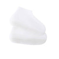 Waterproof Silicone Shoe Covers, Non-Slip - White