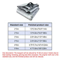 Waterproof Tarpaulin Outdoor Sunshade Cover for Garden - 3 x 4 m (2.8 x 3.8 m) - view 3