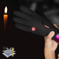 Waterproof Touchscreen Cycling Gloves Full Finger - Black, Small (Palm Width 9 cm, Length 22.5 cm) - view 5