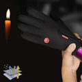 Waterproof Touchscreen Cycling Gloves Full Finger - Blue, Small (Palm Width 9 cm, Length 22.5 cm) - view 5