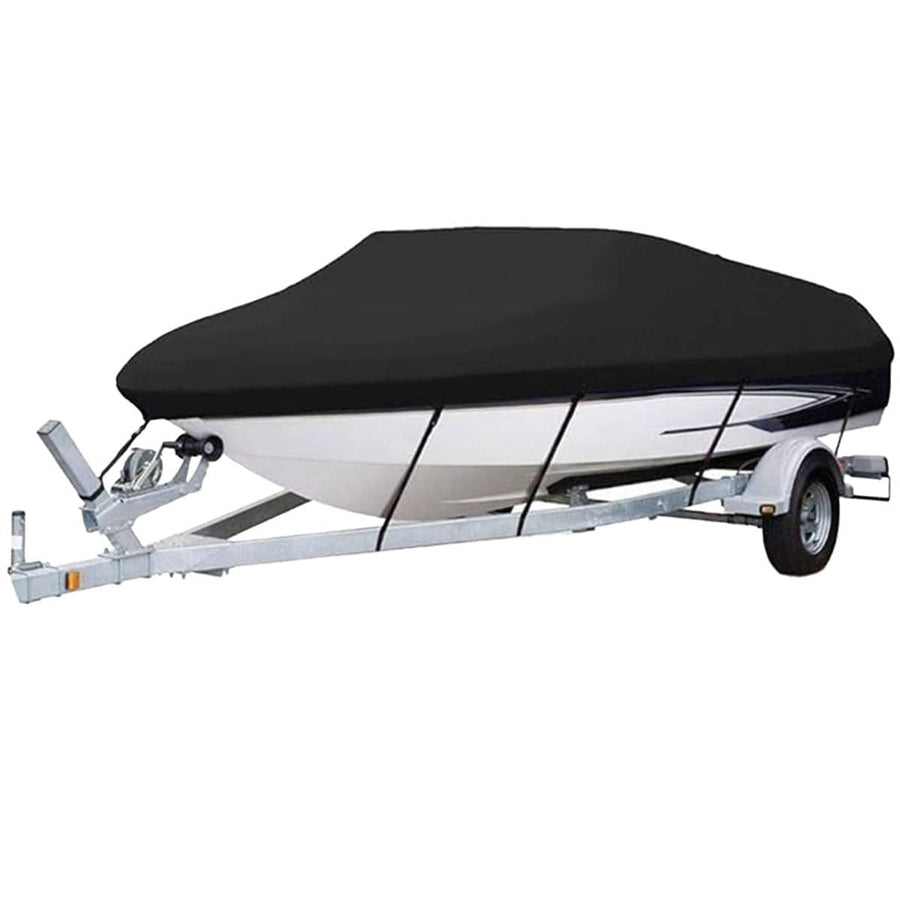 Waterproof V-Shaped Boat Cover, 190T Polyester - 700 x 320 cm