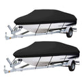 Waterproof V-Shaped Boat Cover, 190T Polyester - 700 x 320 cm - view 3
