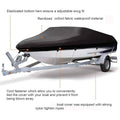 Waterproof V-Shaped Boat Cover, 190T Polyester - 700 x 320 cm - view 5