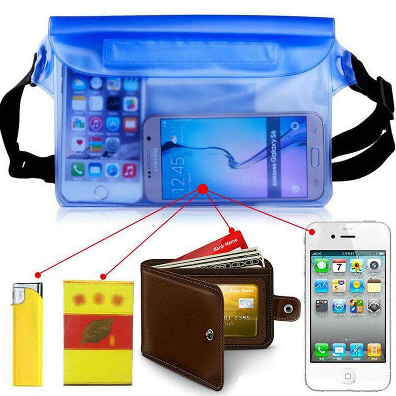 Waterproof Waist Bag for Swimming and Boating - Green - view 2